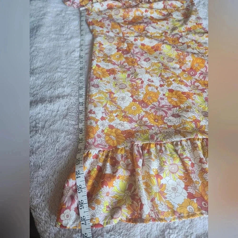EUC Molly Bracken Retro Frill Strap Dress Medium